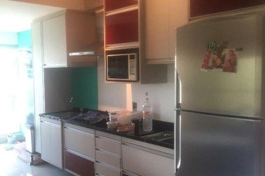 Cozinha de apartamento para alugar com 1 quarto, 70m² em Usina Piratininga, São Paulo