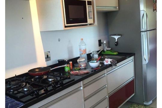 Cozinha de apartamento para alugar com 1 quarto, 70m² em Usina Piratininga, São Paulo