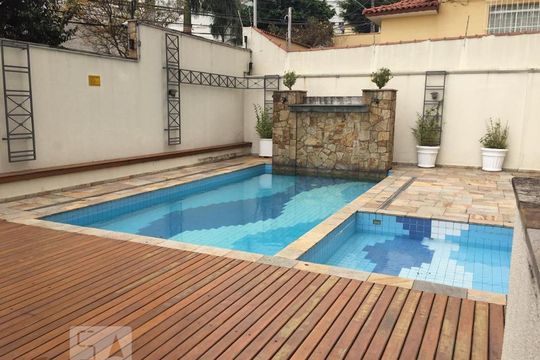 Área comum - Piscina  de apartamento para alugar com 2 quartos, 68m² em Santo Antônio, São Caetano do Sul