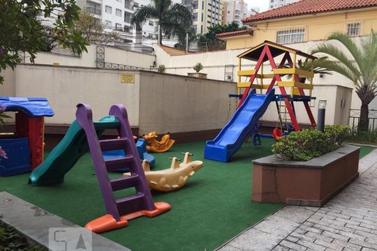 Área Comum - Playground de apartamento para alugar com 2 quartos, 68m² em Santo Antônio, São Caetano do Sul
