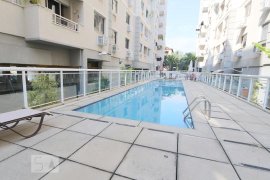Área comum - Piscina de apartamento à venda com 2 quartos, 52m² em Taquara, Rio de Janeiro