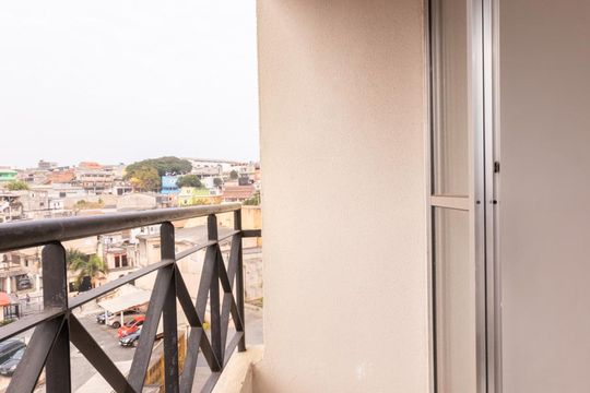 Varanda de apartamento à venda com 3 quartos, 55m² em Jardim Castelo, São Paulo