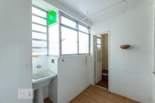 Área de Serviço de apartamento à venda com 2 quartos, 60m² em Icaraí, Niterói