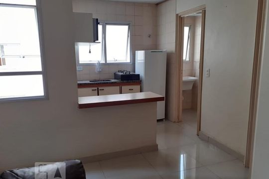 Cozinha e Área de Serviço de apartamento à venda com 1 quarto, 27m² em Campos Elíseos, São Paulo