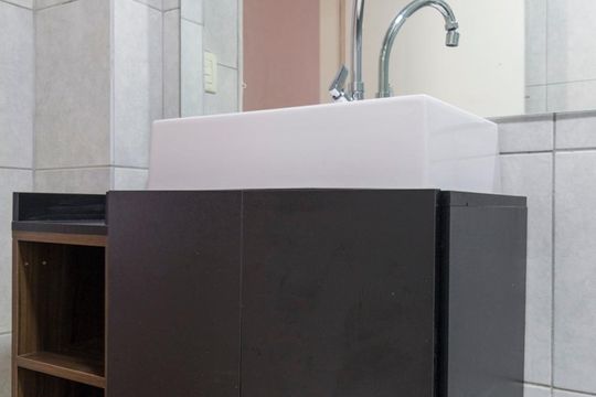 Banheiro Social de apartamento à venda com 2 quartos, 82m² em Mirandópolis, São Paulo