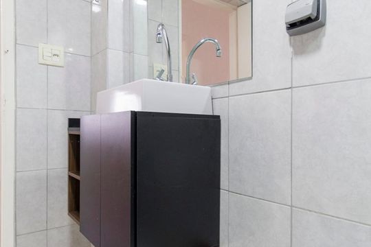Banheiro Social de apartamento à venda com 2 quartos, 82m² em Mirandópolis, São Paulo