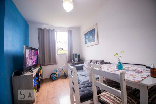 sala de apartamento à venda com 2 quartos, 49m² em Vila Carminha, Campinas