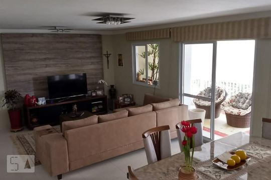 Sala de apartamento à venda com 3 quartos, 126m² em Lauzane Paulista, São Paulo