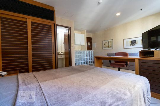 Quarto  de kitnet/studio à venda com 1 quarto, 40m² em Jardim Paulista, São Paulo