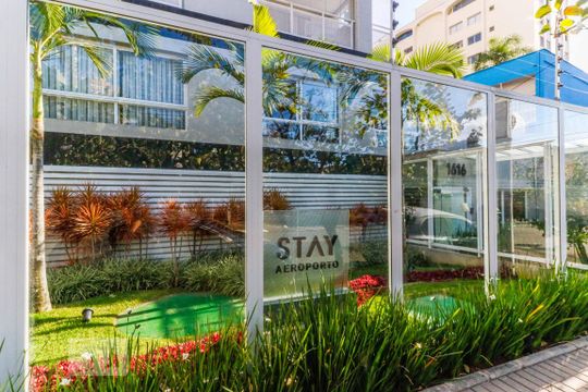 Fachada de kitnet/studio para alugar com 1 quarto, 26m² em Campo Belo, São Paulo