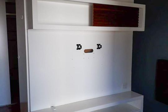 Quarto 2 - suíte com closet de apartamento para alugar com 2 quartos, 130m² em Pinheiros, São Paulo