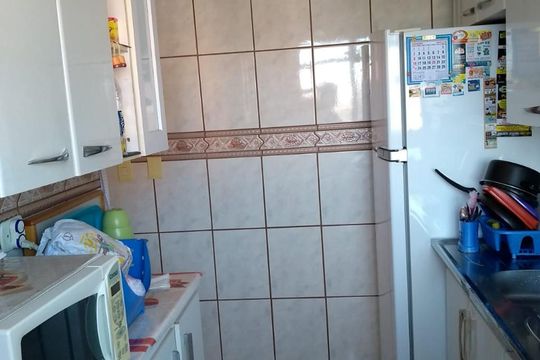Cozinha de apartamento à venda com 2 quartos, 52m² em Itaquera, São Paulo