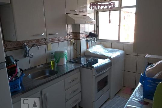 Cozinha de apartamento à venda com 2 quartos, 52m² em Itaquera, São Paulo