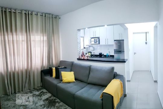 Sala de apartamento para alugar com 1 quarto, 48m² em Brás, São Paulo