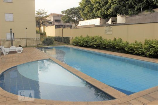 Piscina de apartamento para alugar com 2 quartos, 50m² em Vila Siqueira, São Paulo