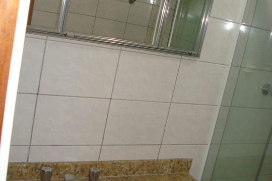 Banheiro Social de apartamento para alugar com 2 quartos, 65m² em Vila Mariana, São Paulo