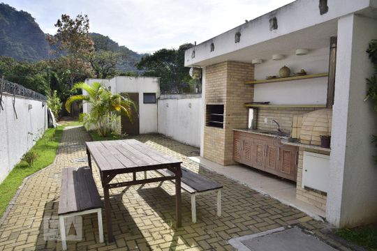 Área comum - Churrasqueira de apartamento à venda com 4 quartos, 98m² em Curicica, Rio de Janeiro