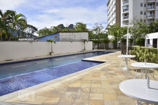 Área comum - Piscina de apartamento à venda com 4 quartos, 98m² em Curicica, Rio de Janeiro