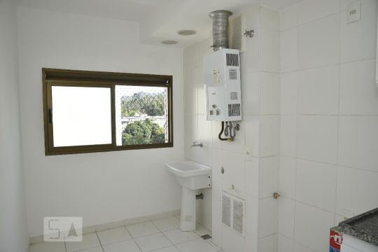 Área de Serviço de apartamento à venda com 4 quartos, 98m² em Curicica, Rio de Janeiro