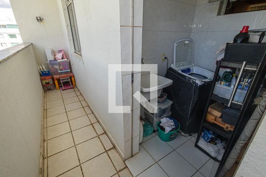 Área de serviço de apartamento à venda com 3 quartos, 184m² em Castelo, Belo Horizonte