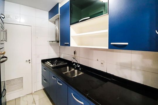 Cozinha de apartamento à venda com 3 quartos, 129m² em Consolação, São Paulo