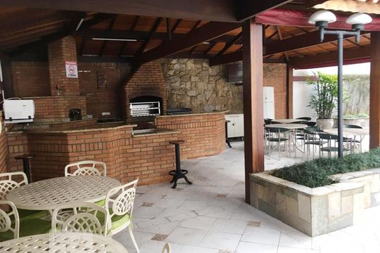 Churrasqueira de apartamento à venda com 3 quartos, 147m² em Vila Regente Feijó, São Paulo