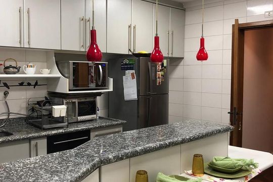 Cozinha de apartamento à venda com 3 quartos, 147m² em Vila Regente Feijó, São Paulo