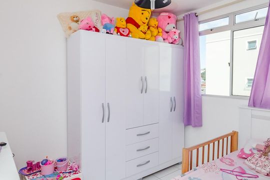 Quarto 2 de apartamento para alugar com 2 quartos, 45m² em Cinquentenário, Belo Horizonte