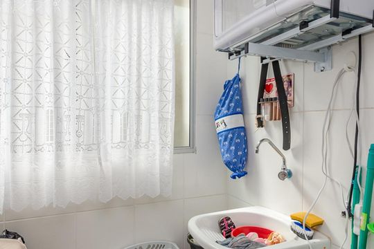 Área de Serviço de apartamento para alugar com 2 quartos, 45m² em Cinquentenário, Belo Horizonte