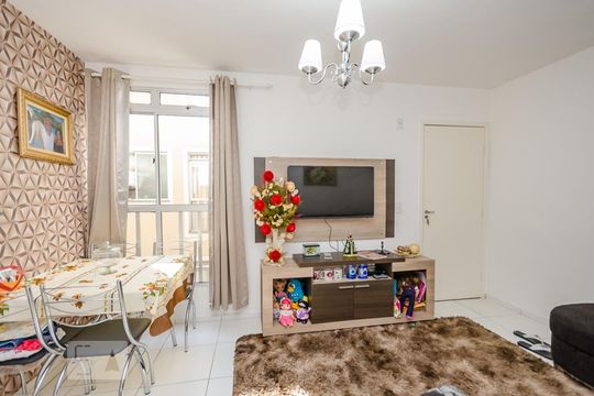 Sala de apartamento para alugar com 2 quartos, 45m² em Cinquentenário, Belo Horizonte