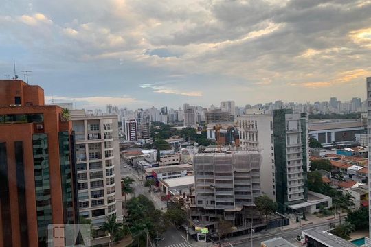 Vista de kitnet/studio para alugar com 0 quarto, 37m² em Indianópolis, São Paulo