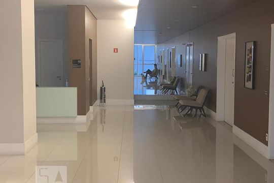 Hall de Entrada de kitnet/studio para alugar com 0 quarto, 37m² em Indianópolis, São Paulo