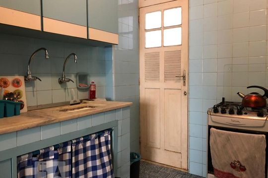 Cozinha de apartamento para alugar com 3 quartos, 110m² em Santa Teresa, Rio de Janeiro