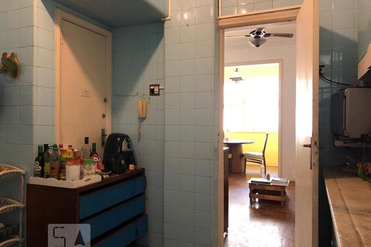 Cozinha de apartamento para alugar com 3 quartos, 110m² em Santa Teresa, Rio de Janeiro