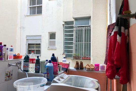 Área de Serviço de apartamento para alugar com 3 quartos, 110m² em Santa Teresa, Rio de Janeiro