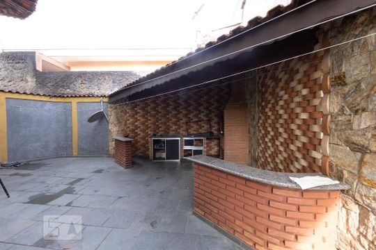 Área comum - Churrasqueira de casa para alugar com 4 quartos, 500m² em Jardim Haia do Carrão, São Paulo