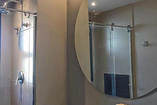 Banheiro de kitnet/studio à venda com 1 quarto, 56m² em Vila Mariana, São Paulo