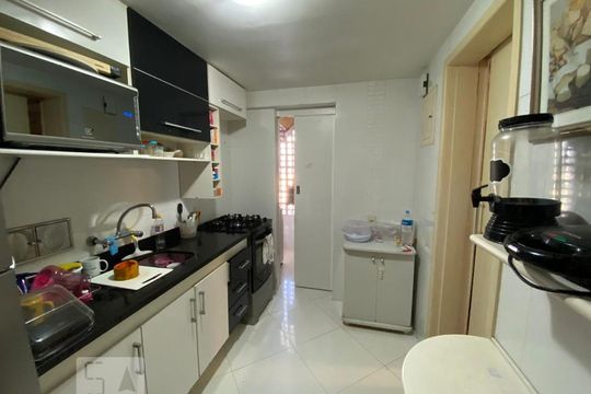 Cozinha de apartamento para alugar com 3 quartos, 110m² em Laranjeiras, Rio de Janeiro