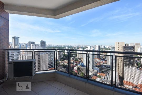 Varanda de apartamento à venda com 1 quarto, 35m² em Pinheiros, São Paulo