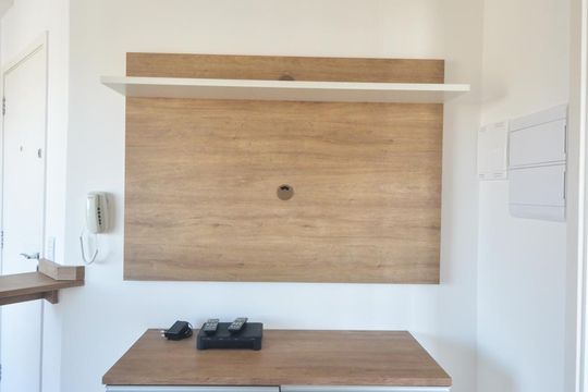 Sala de apartamento à venda com 1 quarto, 35m² em Pinheiros, São Paulo