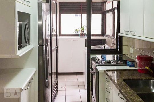 Cozinha de apartamento à venda com 3 quartos, 135m² em Jardim Vila Mariana, São Paulo