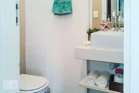 Lavabo de apartamento à venda com 3 quartos, 135m² em Jardim Vila Mariana, São Paulo