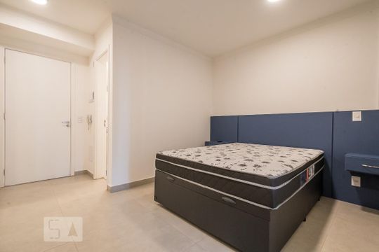 Suíte de apartamento para alugar com 1 quarto, 27m² em Campo Belo, São Paulo