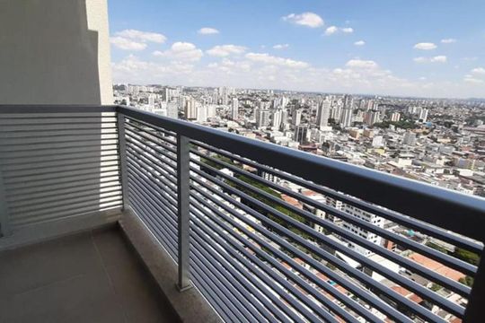 Varanda de kitnet/studio para alugar com 1 quarto, 44m² em Centro, Osasco