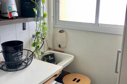 Área de Serviço de apartamento à venda com 2 quartos, 68m² em Barra Funda, São Paulo