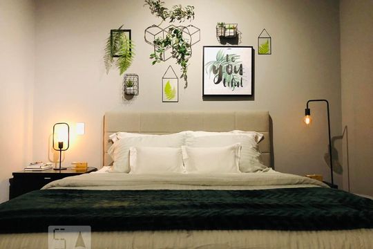 Quarto  de apartamento para alugar com 1 quarto, 73m² em Jardim Fonte do Morumbi, São Paulo