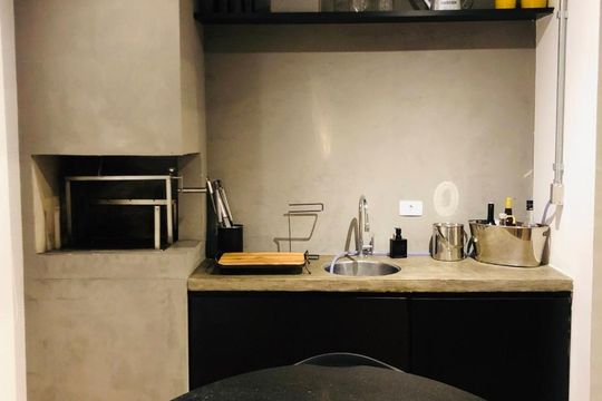 Varanda gourmet de apartamento para alugar com 1 quarto, 73m² em Jardim Fonte do Morumbi, São Paulo