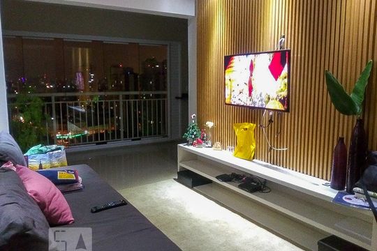 Sala de apartamento para alugar com 2 quartos, 70m² em Belenzinho, São Paulo