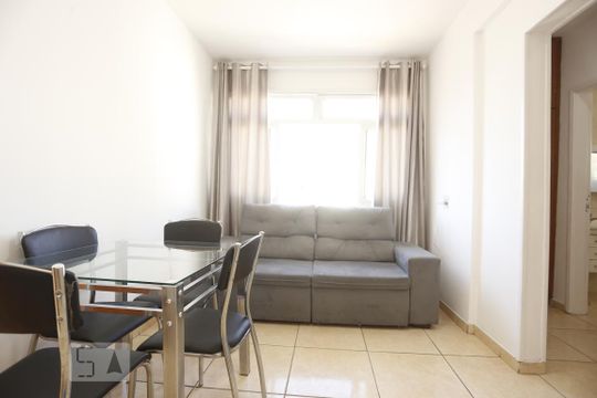 Sala de apartamento à venda com 1 quarto, 50m² em Bela Vista, São Paulo