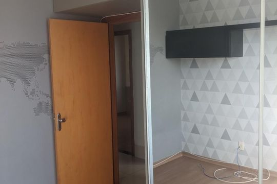 Quarto 1 - Armários de apartamento à venda com 3 quartos, 110m² em Planalto, Belo Horizonte